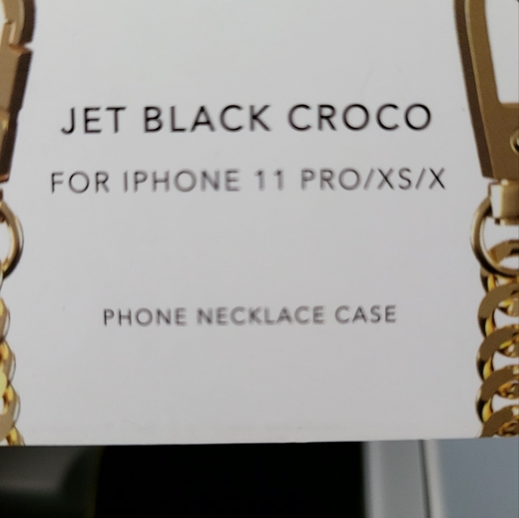 IDeal of Sweden Phone Case Jet Black Croko iPhone 11 Pro/X/SX, Never used! - Picture 5 of 8